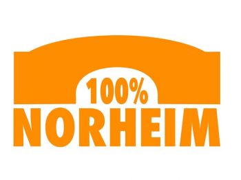Logoentwurf "100% Norheim"